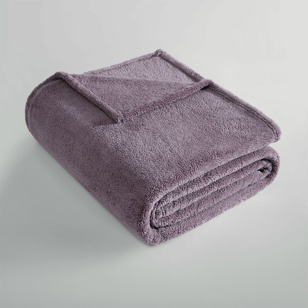 ardor teddy mauve ultra soft cozy fleece blanket queen ardor teddy mauve ultra soft cozy fleece blanket queen