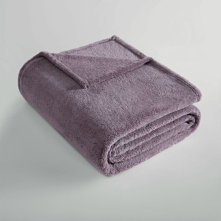 ardor teddy mauve ultra soft cozy fleece blanket queen ardor teddy mauve ultra soft cozy fleece blanket queen
