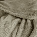 ardor teddy natural ultra soft cozy fleece blanket queen
