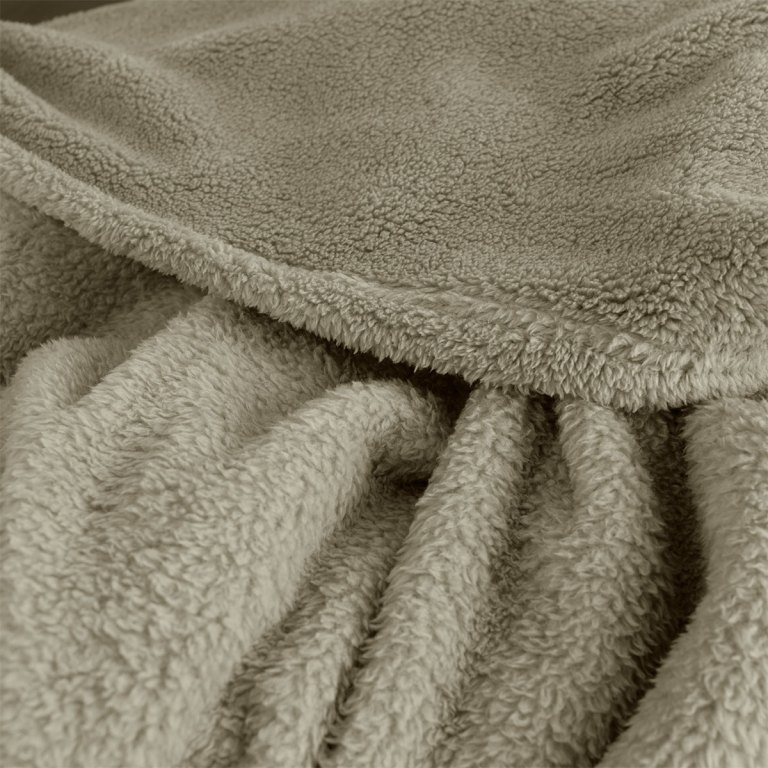 ardor teddy natural ultra soft cozy fleece blanket queen