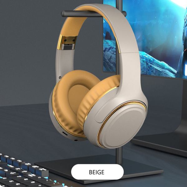 jr h6 foldable bluetooth 5.3 wireless headphone over ear active noise cancelling deep bass headset (beige) jr h6 foldable bluetooth 5.3 wireless headphone over ear active noise cancelling deep bass headset (beige)