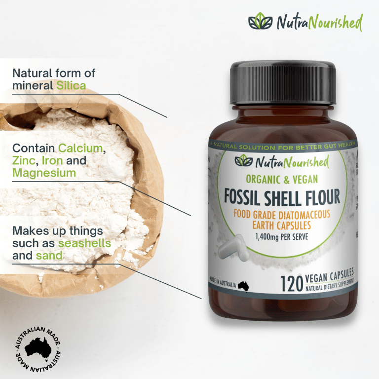 fossil shell flour capsules (vegan) food grade diatomaceous earth 120 caps fossil shell flour capsules (vegan) food grade diatomaceous earth 120 caps