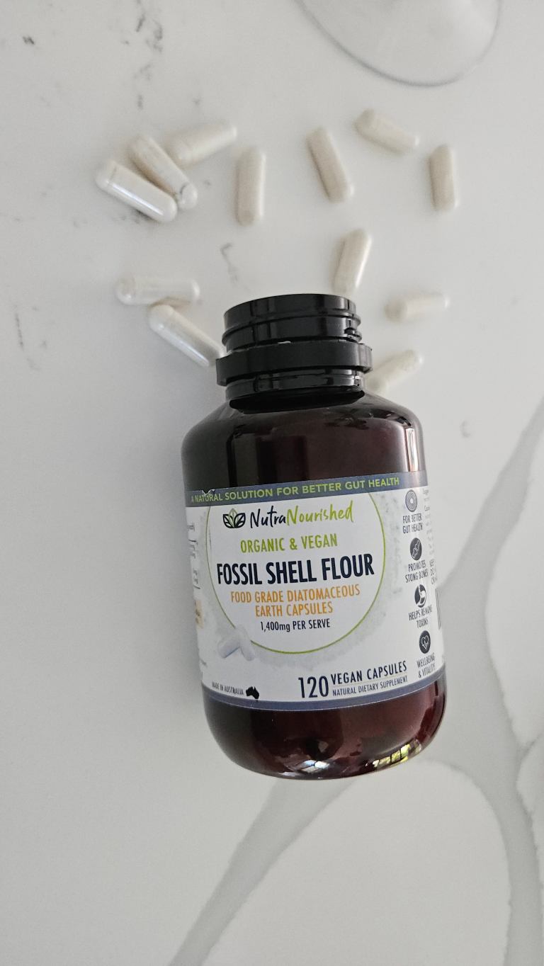 fossil shell flour capsules (vegan) food grade diatomaceous earth 120 caps fossil shell flour capsules (vegan) food grade diatomaceous earth 120 caps