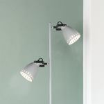 audrey floor lamp white audrey floor lamp white
