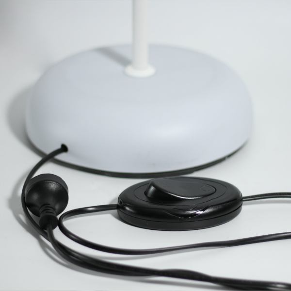 audrey floor lamp white