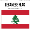 2x lebanon lebanese country flags heavy duty outdoor 150cm x 90cm 2x lebanon lebanese country flags heavy duty outdoor 150cm x 90cm