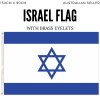 2x israel israeli country flags heavy duty star of david jewish 150cm x 90cm