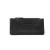 v563 pc 2277 black 202506020815 00.jpg Black leather zip cardholder wallet