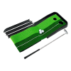 indoor practice putting green 2.5m mat inclined ball return fake grass 2 holes indoor practice putting green 2.5m mat inclined ball return fake grass 2 holes