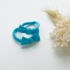 handmade simple bows school colours maroon 1 pairs Teal baby bow headbands with dried flowers