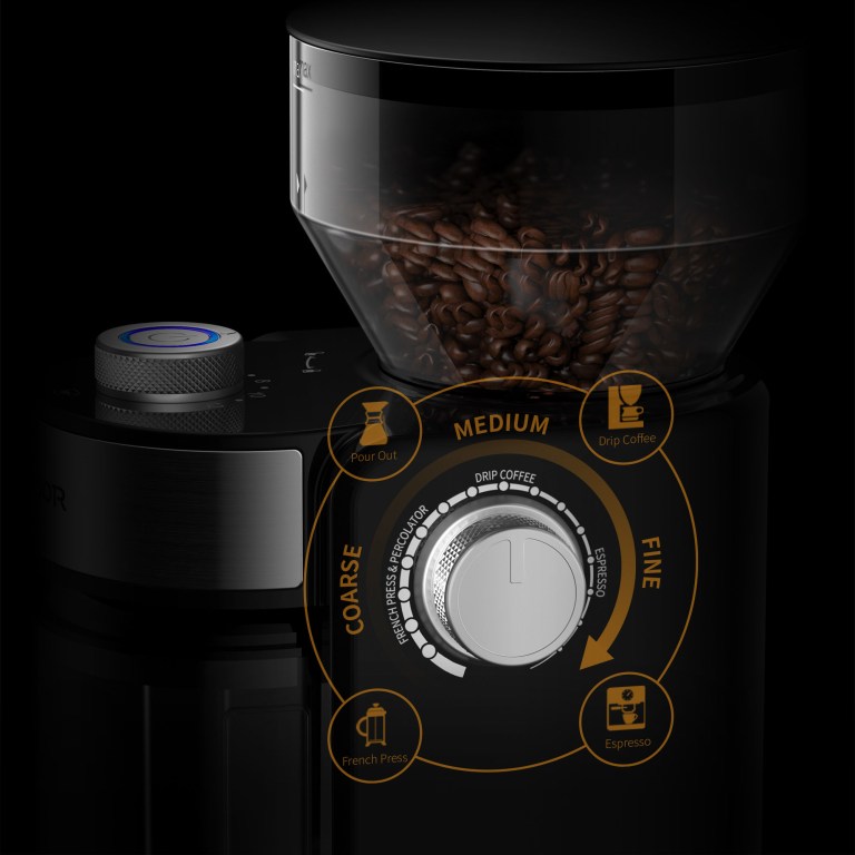 bonzachef perfect grind 2 electric coffee grinder