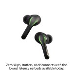 matte black nuraboost edge ultra low latency bluetooth 5.0 gaming true wireless earbuds free au/nz shipping