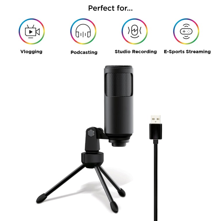 sonictrek studio streaming podcaster usb microphone with desk tripod sonictrek studio streaming podcaster usb microphone with desk tripod