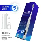 sonictrek clean 3d rechargeable toothbrush with smartwhite technology