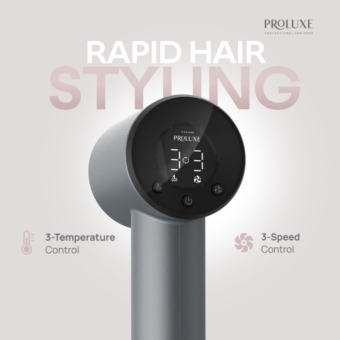 tanami proluxe professional se hair dryer with smarttemp technology