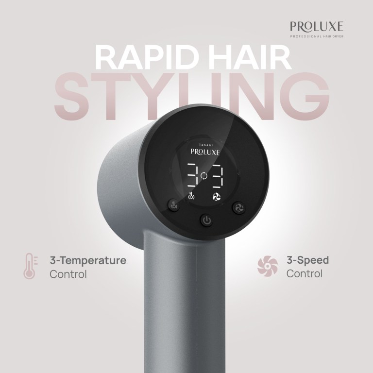 tanami proluxe professional se hair dryer with smarttemp technology