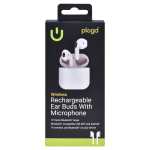 plugd bluetooth rechargeable ear buds with microphone