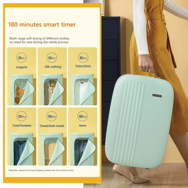 hoper layer foldable clothes dryer household dryer portable quick drying mites removal