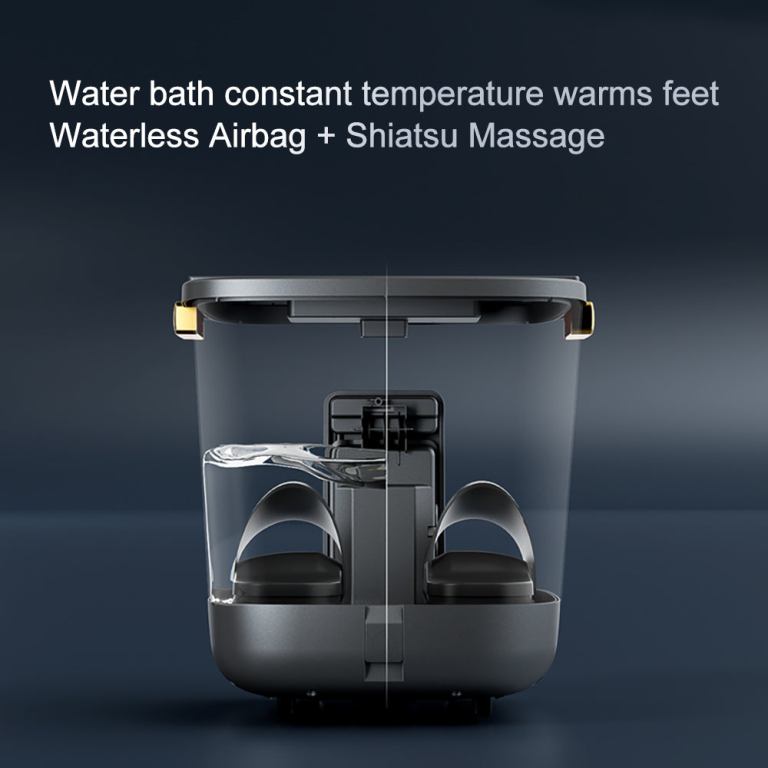 hoper layer foot spa airbag squeezing foot bath massager dry and wet dual use qn 01