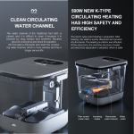 hoper layer circulating heating foot spa bath massager dry and wet dual use ws 15