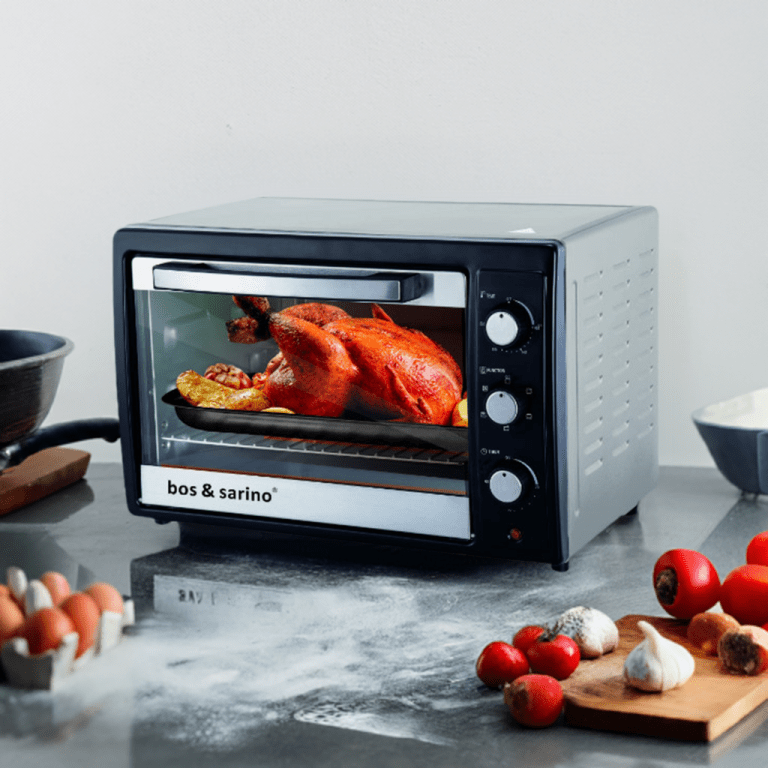 bos & sarino 35l convection rotisserie oven