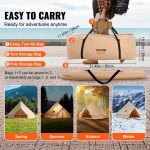 canvas bell tent 3m/9.8ft 4 season canvas tent for camping with stove jack