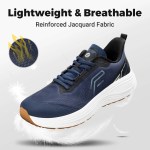 Fitville Men's Sports Running Shoes Walking Trainers Lightweight Thick Sole Casual Sneakers Cushioning Jogging Shoes for Men 3