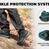 fitville hiking shoes wide mid calf climbing boots water resistant trekking shoes for men with arche support non slip boot Fitville Hiking Shoes Wide Mid Calf Climbing Boots Water-resistant Trekking Shoes for Men with Arche Support Non-Slip Boot 6