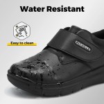 FitVille Diabetic Shoes Extra Wide Comfortable Leather Walking Shoes for Men Orthopedic Dress Shoes Casual Sneakers 2