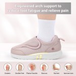 fittington women‘s diabetic shoes wide fully adjustable straps easytop wings diabetic woman shoes for edema&swollen feet Fittington Women‘s Diabetic Shoes Wide Fully Adjustable Straps EasyTop Wings Diabetic Woman Shoes For Edema&Swollen Feet 5