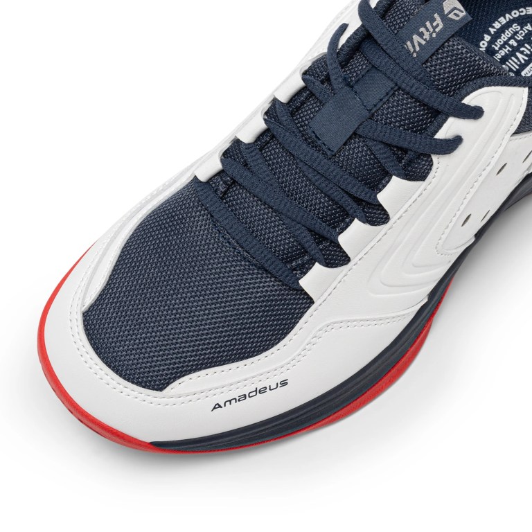 FitVille Tennis Shoes Wide Casual Sports Shoes for Men Breathable Racquetball Badminton Sneakers for All Court with Arch Support 6