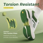 fittington wide pickleball shoes for men casual sport sneakers breathable tennis shoes hard court racquetball cushioning support Fittington Wide Pickleball Shoes for Men Casual Sport Sneakers Breathable Tennis Shoes Hard Court Racquetball Cushioning Support 4
