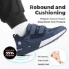 fitville wide walking shoes hook loop orthopedic man casual sneakers for swollen feet neuropathy comfort sport shoes for men FitVille Wide Walking Shoes Hook Loop Orthopedic Man Casual Sneakers for Swollen Feet Neuropathy Comfort Sport Shoes for Men 5