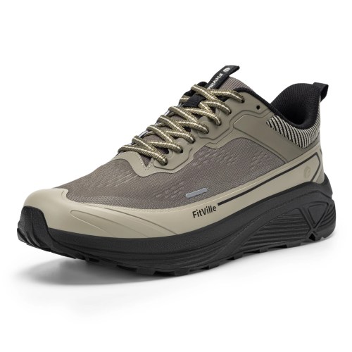 fitville extra wide men's sports shoes anti slip hiking trail running shoes for men cushioning man casual sneakers size 40 50 FitVille Extra Wide Men's Sports Shoes Anti-Slip Hiking Trail Running Shoes for Men Cushioning Man Casual Sneakers Size 40-50