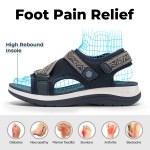 fitville women's sandals open toe flat sandals for women arche surport wide casual ladies shoes comfortable fashion flip flops FitVille Women's Sandals Open Toe Flat Sandals for Women Arche Surport Wide Casual Ladies Shoes Comfortable Fashion Flip Flops 4