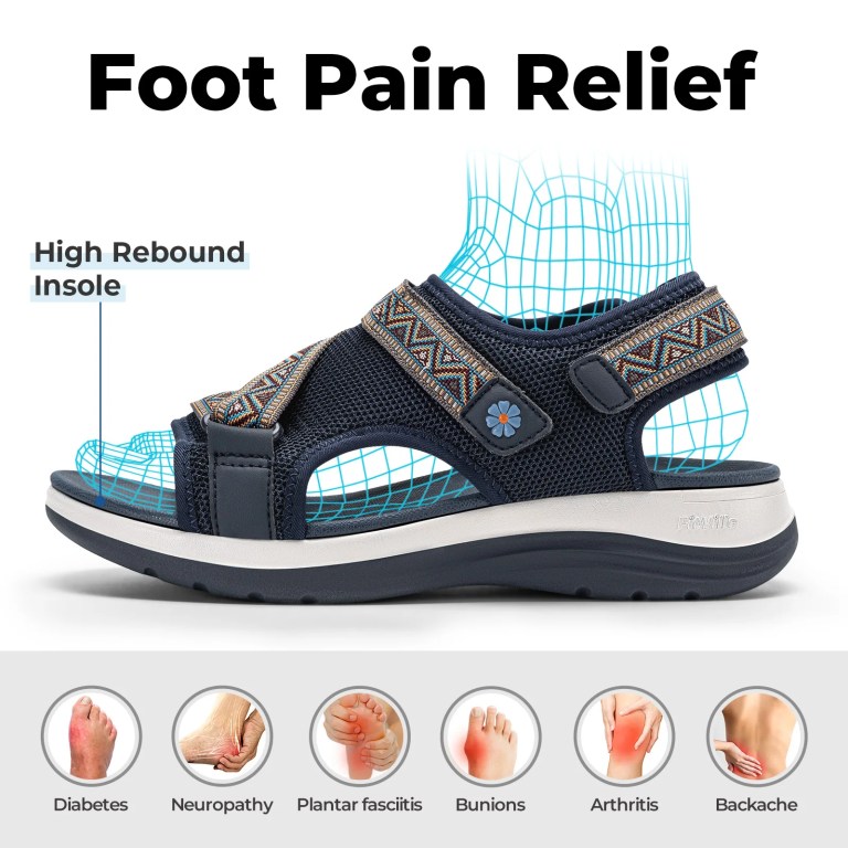fitville women's sandals open toe flat sandals for women arche surport wide casual ladies shoes comfortable fashion flip flops FitVille Women's Sandals Open Toe Flat Sandals for Women Arche Surport Wide Casual Ladies Shoes Comfortable Fashion Flip Flops 4