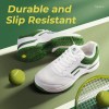 Fittington Wide Pickleball Shoes for Men Casual Sport Sneakers Breathable Tennis Shoes Hard Court Racquetball Cushioning Support 1