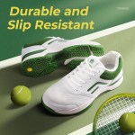 fittington wide pickleball shoes for men casual sport sneakers breathable tennis shoes hard court racquetball cushioning support Fittington Wide Pickleball Shoes for Men Casual Sport Sneakers Breathable Tennis Shoes Hard Court Racquetball Cushioning Support 1