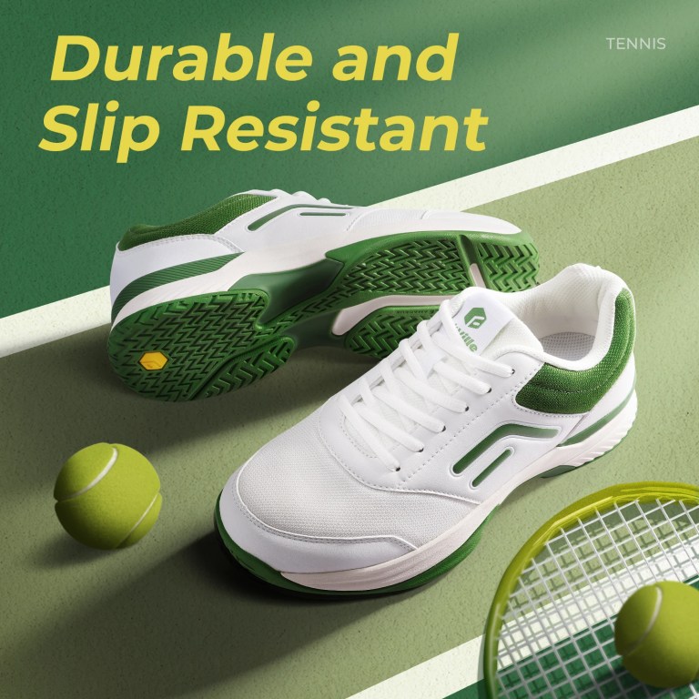 fittington wide pickleball shoes for men casual sport sneakers breathable tennis shoes hard court racquetball cushioning support Fittington Wide Pickleball Shoes for Men Casual Sport Sneakers Breathable Tennis Shoes Hard Court Racquetball Cushioning Support 1