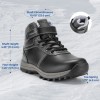 fittington men's hiking boots wide warm fur lined winter snow boot non slip outdoor ankle high top trekking shoes waterproof Fittington Men's Hiking Boots Wide Warm Fur Lined Winter Snow Boot Non-slip Outdoor Ankle High-top Trekking Shoes Waterproof 5