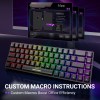 fifine ampligame red axis wired keyboard with hot swappable keys, usb computer silent keyboard with 18 rgb modes for gaming gk1 FIFINE AmpliGame Red Axis Wired Keyboard with Hot-Swappable Keys, USB Computer Silent Keyboard with 18 RGB Modes for Gaming-GK1 3