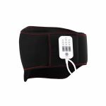 livemor back massager for sciatica relief, airbag traction and heat lumbar support belt, 124cm Heated waist massager belt with controller