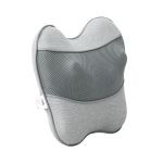 Grey ergonomic mesh lumbar support cushion