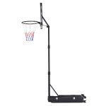 everfit portable basketball hoop system adjustable full foldable stand 2.07m Portable basketball hoop with wheeled base