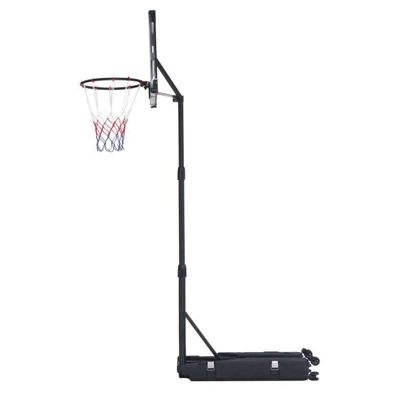 everfit portable basketball hoop system adjustable full foldable stand 2.07m Portable basketball hoop with wheeled base