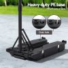 Heavy-duty PE umbrella base with fill hole