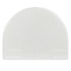 artiss queen size headboard for bed frame boucle fabric no assembly vacuum compressed soft backrest with removable washable cover 171cm wide White semi-circular textured bath mat