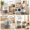 Rope storage basket used in various home rooms