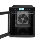 devanti 10 trays food dehydrator with stainless steel tray Open digital food dehydrator with rear fan
