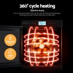 devanti 10 trays food dehydrator with stainless steel tray Food dehydrator with 360-degree heating system